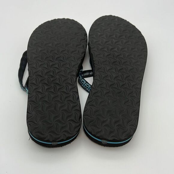 TEVA OLOWAHU PINTADO Blue WEBBING‎ WOMEN'S FLIP FLOPS SANDALS SIZE US 5 - Picture 4 of 5